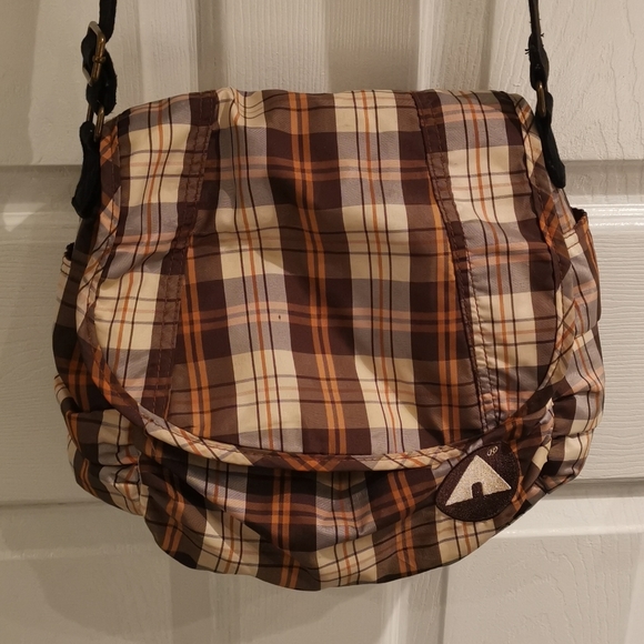 🔥 3 for $30 🔥 Airwalk Plaid Crossbody Bag - Picture 2 of 6